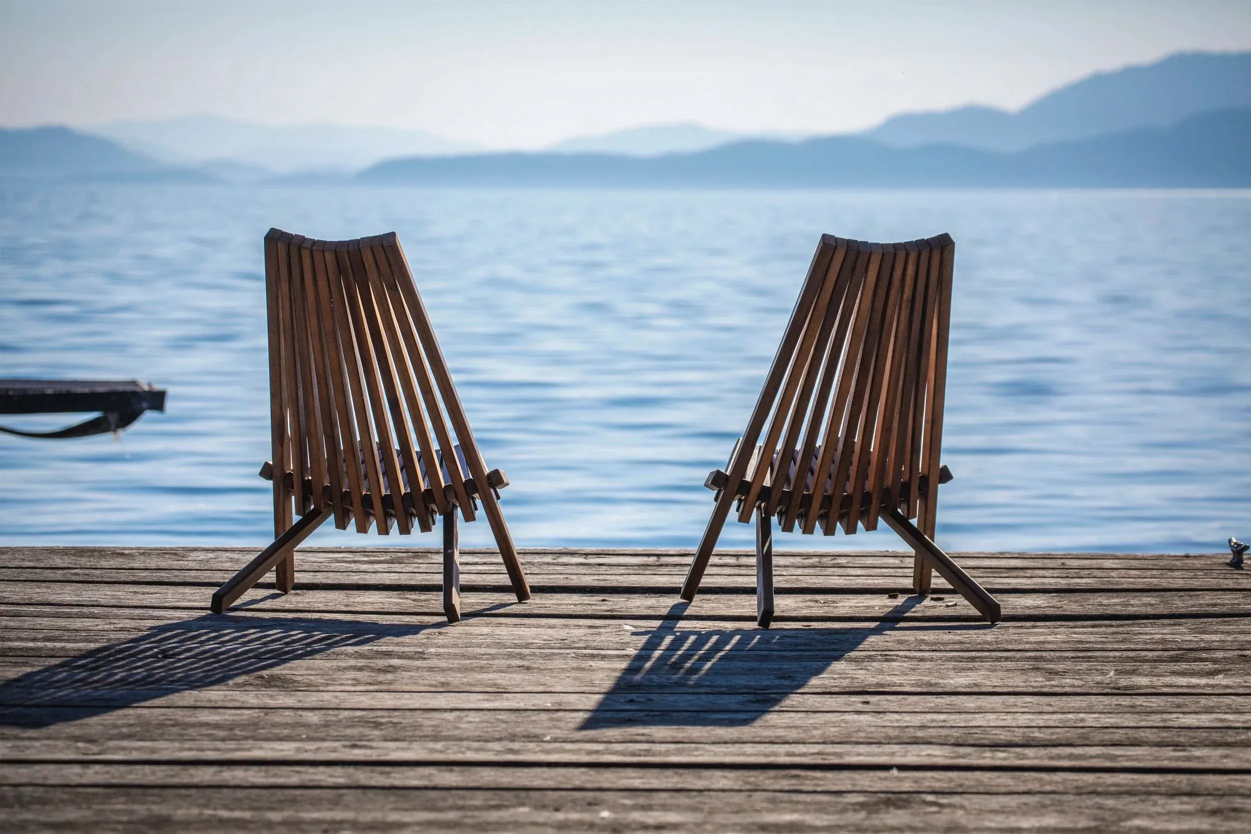 Flathead Lake and The Sitting Duck's outdoor deck photo 3